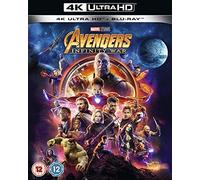 Avengers: Infinity War – Benedict Cumberbatch Tom Hiddleston – 4K UHD Blu-ray – Edizione Regno Unito