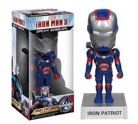 Avengers Iron Man 3 Guerra Ferro Patriota Bobblehead Nuovo Wacky Wobbler