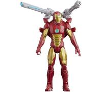Avengers Iron Man Action Figure con Blaster Serie Titan Hero 3+ Anni 30 cm.