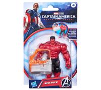 Avengers Marvel Epic Hero Series Figurine Captain America Brave New World Hulk Rosso e Nero - Nouvo
