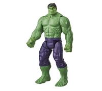 avengers Marvel Titan Hero Series Blast Gear Deluxe Hulk Action Figure, 30-cm To