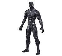 Marvel avengers titan hero series, action figure di black panther da collezione da 30 cm, giocattolo per bambini dai 4 anni in su