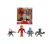 1/32 JADA - FIGURES - SET 4X AVENGERS - BLACK PANTER - IRON MAN - 253222014-3435