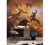 Avengers Parati per Cameretta Bambini 250x280 CM Ferro Uomo Thanos Marvel Ragno
