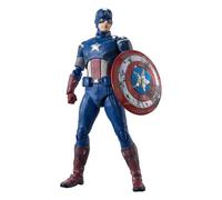 AVENGERS S.H. Figuarts Captain America Assemble Ed. Action Figure 15 cm BANDAI