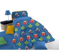Avengers, Trapunta Piumone Invernale Singolo, 1 Piazza, Blu, In Cotone, Marvel, Cm.170x260, Letto Cameretta