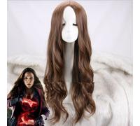 Avengers X-Men Scarlet Witch Parrucca Parrucca Cosplay Costume Costumi Lungo ...