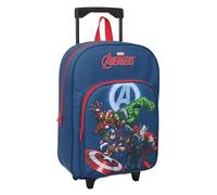 AVENGERS - Zaino per bambini con carrello compatto, ideale per bambini di diverse età, comodo e versatile, qualità e resistenza, 33 x 43 x 15 cm