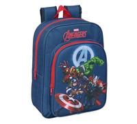 AVENGERS - Zaino scolastico per bambini, con motivo animato, adatto per bambini e scuola, comodo e versatile, qualità e resistenza, 26 x 11 x 34 cm