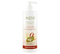 Avenil Crema Corpo Nutriente con Avena Biologica e Mandorle Dolci, 400 ml