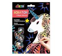 Avenir 6301545 Unicorno Scratch Magic Unicorn, Multicolore