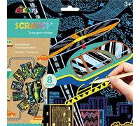 Avenir 6301681 Scratch Boys Transportation, Multicolore