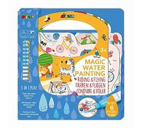 Avenir 6301779-Gioco Volare, 3 in 1, Set Creativo con Giochi, Adesivi e Immagini da colorare, Fai da Te, Blocco attività per Bambini dai 3 Anni in su, Colore Guida e vola, 6301779