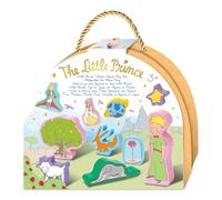 Avenir 6304105 - Set da gioco in legno, 11 pezzi, motivo: il piccolo principe a partire dagli 8 anni in su