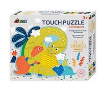 Avenir 6305057 puzzle a forma di dinosauro, puzzle per bambini dai 3 anni in su, 4 x 4 pezzi
