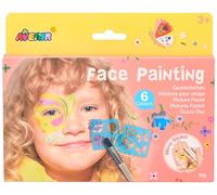 Avenir BTS236030 - Set di 8 stencil riutilizzabili per pittura facciale