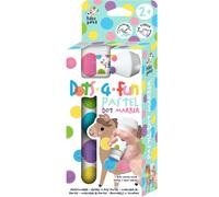 Avenir Dot 4 Fun Grandi Pennarelli A Punti Color Pastello