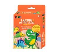 Avenir My First Lacing Kit Dino Friends Improve Sewing and Stitching Skills