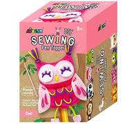 Avenir: kit per cucire ciondolo gufo di peluche per matita
