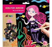 AVENIR- Scratch Junior Little Mermaid, Multicolore, 31677