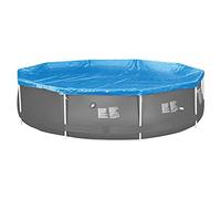 Jilong 16125 - Copertura Piscine Tonde con Struttura di Diametro 300 cm, Blu
