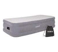 AVENLI Letto ad aria autogonfiante, 191 x 99 x 46 cm, grigio, per 1 persona, materasso gonfiabile con pompa integrata, comodo letto per gli ospiti e letto da viaggio, robusto materasso ad aria