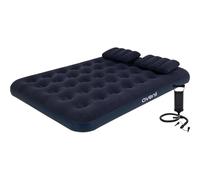 AVENLI Materasso gonfiabile da campeggio per 2 persone, 191 x 137 x 22 cm, materasso gonfiabile, con pompa ad aria manuale e 2 cuscini