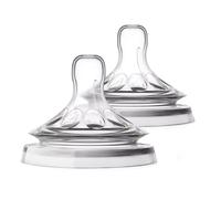 Avent 2 tettarelle natural flusso abbondante 4 fori