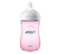Avent biberon natural pp 260ml rosa single pack