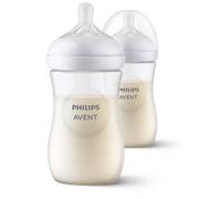 Avent Natural Biberon Risposta 1 mese e + 2x260ml - Biberon