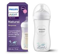 Avent Natural Response Baby Bottle da 330 ml con flusso 4 (tettarella 3m )
