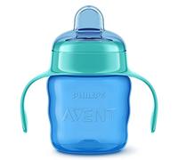 AVENT Philips Silicone Classic Beccuccio Tazza con Manico | Rosa/Viola | 200