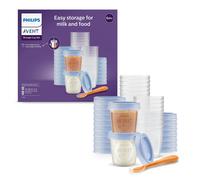 Avent SCF721/20 Set Vasetti per la Conservazione delle Pappe 10 Pezzi 180 ml 10