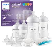 Avent Set Regalo per Neonati Con Biberon - 4 Biberon, 2 Tettarelle Extra, Ciucci