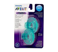 Avent - Soothie - Ciuccio dall’America - a partire da 3 mesi (3 m+) - Confezione da 2 - Verde