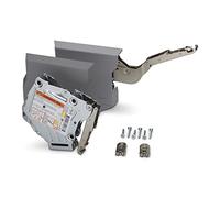 AVENTOS HK-S Raccordo per ribalta per Tip-On 20K2E01T (LF 960-2215) per ribalta sollevabile angolo di apertura 107° incl. tappi di copertura grigi e set di fissaggio frontale