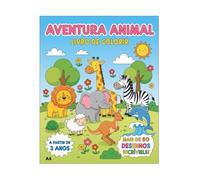 Aventura animal: Livro de colorir