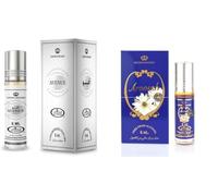 Avenue & Aroosah Concentrated Perfume Oil Roll-On (6ml x 2 Combo Pack) | Alcohol-Free Long Lasting Arabic Attar for Men & Women | Floral, Sweet, Musky Unisex Perfume