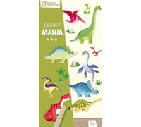 Avenue Mandarine Decalcomanie CC047C - Sacchetto con 2 fogli, Dinosauri