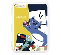 Avenue Mandarine CO099O - gioco da 33 tessere Mistigri in scatola di plastica richiudibile