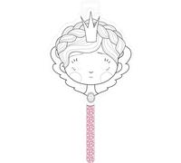 Avenue Mandarine GY057O Maschera Graffy Stick da personalizzare, Principessa