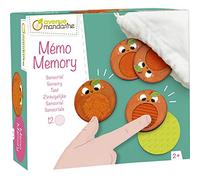 Avenue Mandarine JE524C - Scatola memory sensoriale che comprende 12 pezzi in cartone 5cm