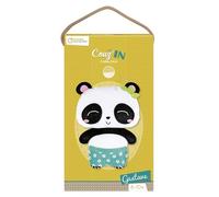Avenue Mandarine KC110C - Scatola Little Couz'in che include 1 personaggio in pannolenci da cucire di 21, 5 cm, ago e filo, Gustave il panda