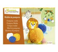 Avenue Mandarine KC166C - Boite créative enfant - MOBILE DE POMPONS - À partir de 6 ans