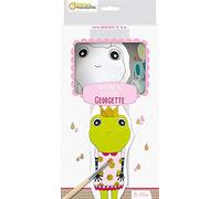 Avenue Mandarine PP034C - Un kit Friends to Paint che include un animale in cotone stampato da appendere, Georgette la rana