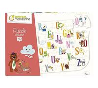 Avenue Mandarine PU020C- Puzzle, Abecedario