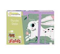 Avenue Mandarine- Puzzle, Colore Animali Fôret, PU027C