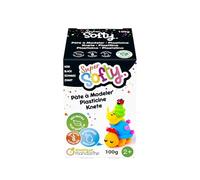 AVENUE MANDARINE SO0880100100C - Une Boite de 100 g de PATE A MODELER - SuperSofty - À partir de 2 ans - NOIR