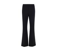 Avenue Montaigne Black Elastane Flared Pants - 14