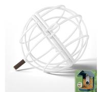 Avenuebool Supporto per palline di suet, accessorio per mangiatoia per uccelli da 7 cm, compatibile con mangiatoia intelligente per uccelli, supporto in metallo per una migliore esperienza di